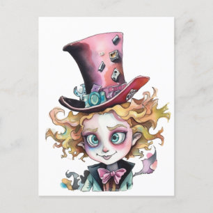 Mad Hatter Vykort