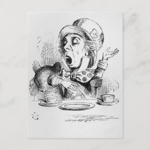 Mad Hatter Vykort