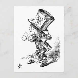 Mad Hatter Vykort