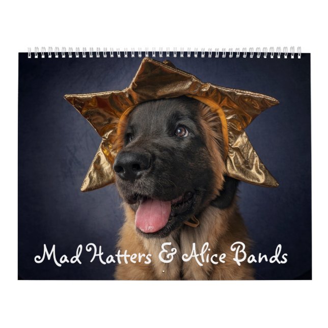 Mad Hatters & Alice Bands Kalender (Omslag)