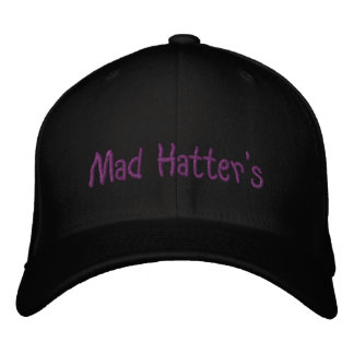 Mad Hatters Broderad Keps