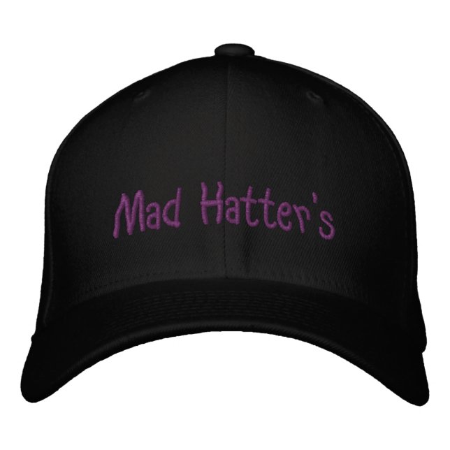 Mad Hatters Broderad Keps (Framsida)