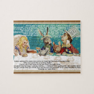 Mad Hatters te party Pussel