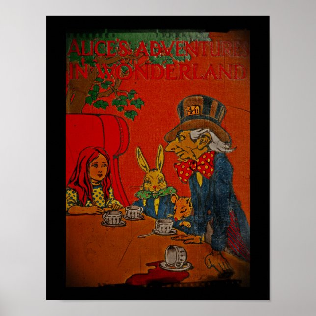 Mad Hatters Tea Party Cover Poster (Framsidan)