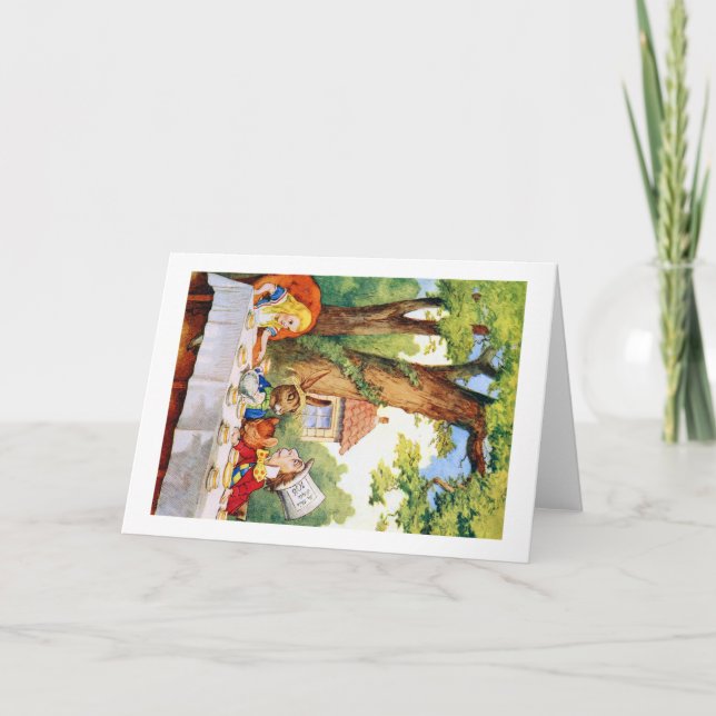 MAD HATTERS TEA PARTY KORT (Framsida)