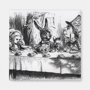 Mad Hatters Tea Party Magnet