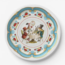 Mad Hatters Tea Party Plate - Alice i underlandet