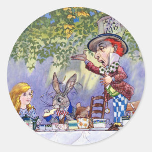 MAD HATTERS TEA PARTY RUNT KLISTERMÄRKE