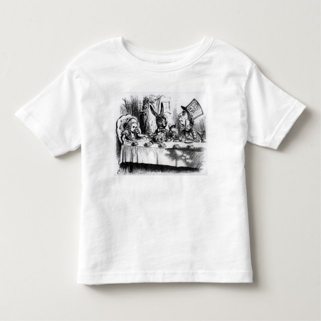 Mad Hatters Tea Party T Shirt (Framsida)