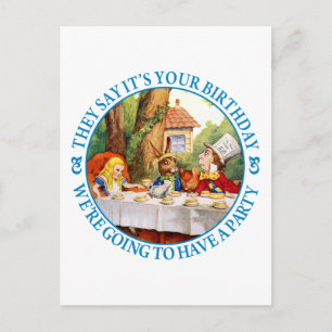 MAD HATTERS TEA PARTY VYKORT