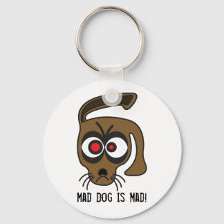 Mad Hund är mad! Nyckelring