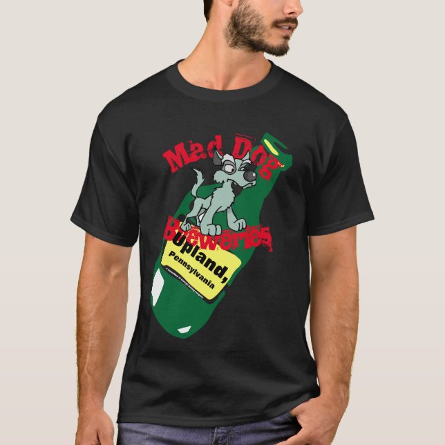 Mad Hund Breweries T-Shirt (Framsida)