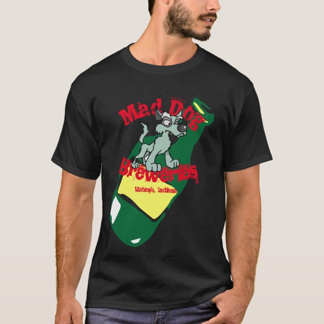 Mad Hund Breweries T-Shirt (Framsida)