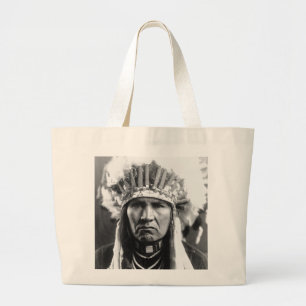 MAD INDIAN NATIVE AMERICAN TOTE PURS JUMBO TYGKASSE