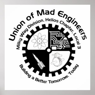 Mad Ingenjör Poster