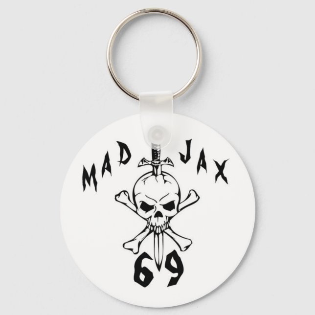 Mad Jax 69 Skull Nyckelring (Framsida)
