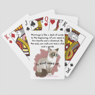 ’Mad Kat vs Giftermål’ Casinokort