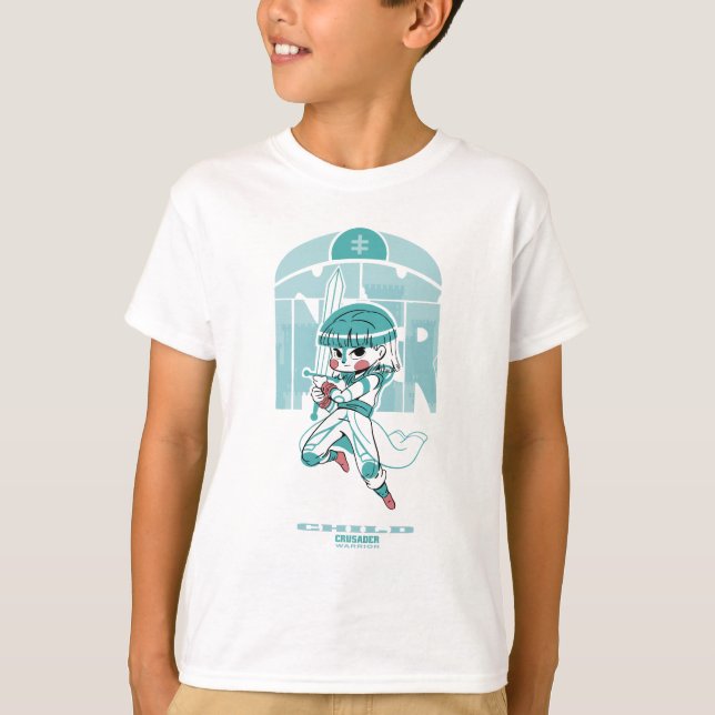 Mad Kid Warrior T Shirt (Framsida)