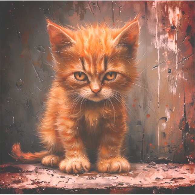 Mad Kitten Klistermärken (Framsida)