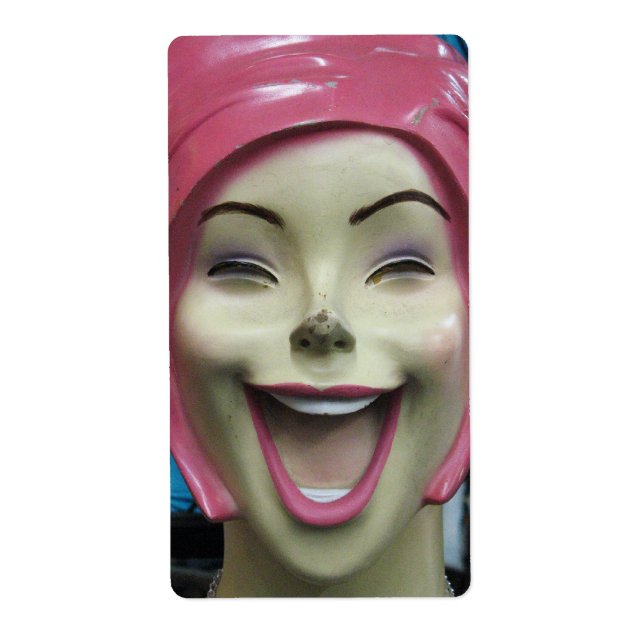 Mad Laughing Mannequin ~ Uncanny Valley Girl Fraktsedel (Framsidan)