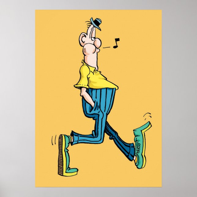 Mad Magazine Don Martin Shirt Sticker Mask Poster (Framsidan)