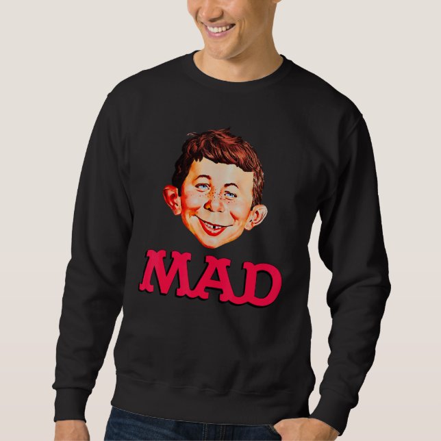 Mad Magazine Lång Ärmad Tröja (Framsida)