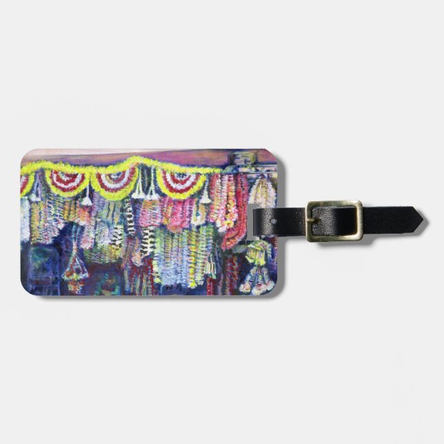 Mad Man on Market and Main, Singapore Bagagebricka (Horisontell Framsida)