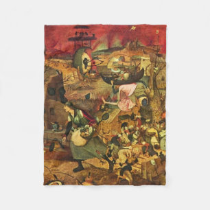 Mad meg av Hieronymus Bosch Fleecefilt