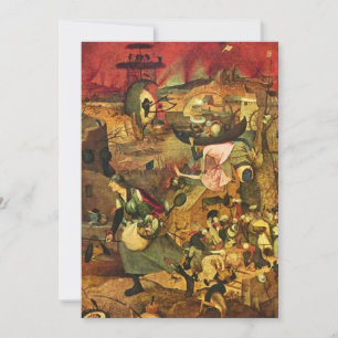Mad Meg av Hieronymus Bosch Inbjudningar