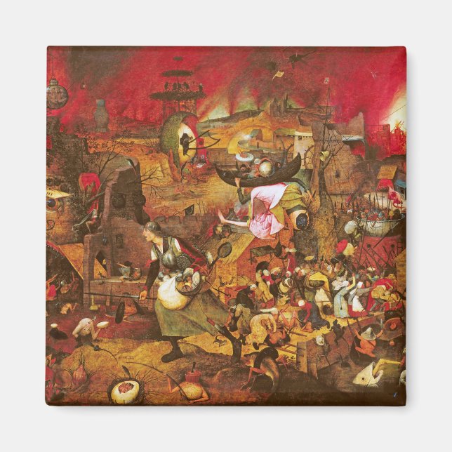 Mad Meg (Dull Gret), Pieter Bruegel Magnet (Framsidan)
