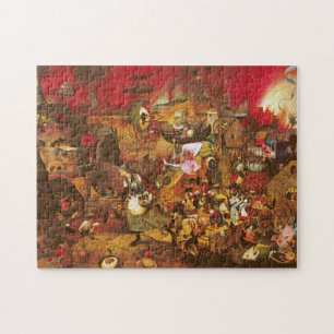 Mad Meg (Dull Gret), Pieter Bruegel Pussel