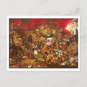 Mad Meg (Dull Gret), Pieter Bruegel Vykort