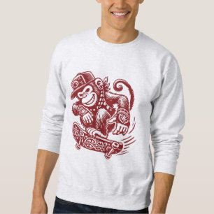 MAD MONKEY LÅNG ÄRMAD TRÖJA