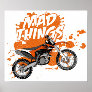 Mad moto Team Poster