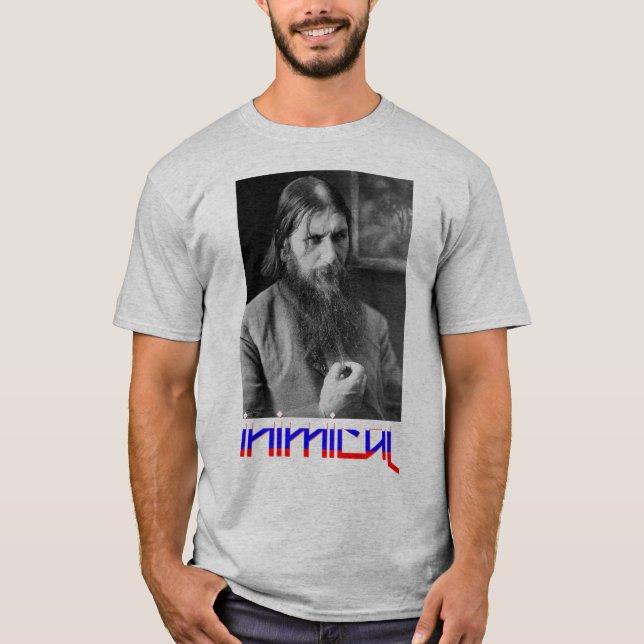 Mad Munk Grigori Rasputin T-Shirt (Framsida)