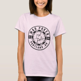 MAD Poker Bullet Logo Damtröja T Shirt