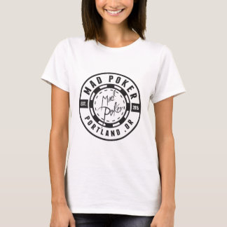 MAD Poker Bullet Logotyp Kvinnor Tee-skjortan T Shirt