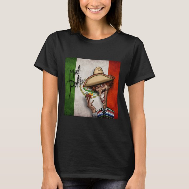 MAD Poker Cinco de Mayo Women's T-shirt (Framsida)