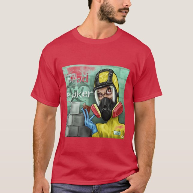 MAD Poker Covid Manar Shirt T Shirt (Framsida)