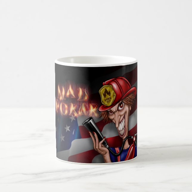 MAD Poker Fireman Coffee Mugg (Center)