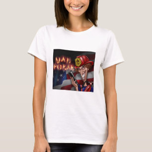 MAD Poker Fireman Pazzo Women's T-Shirt