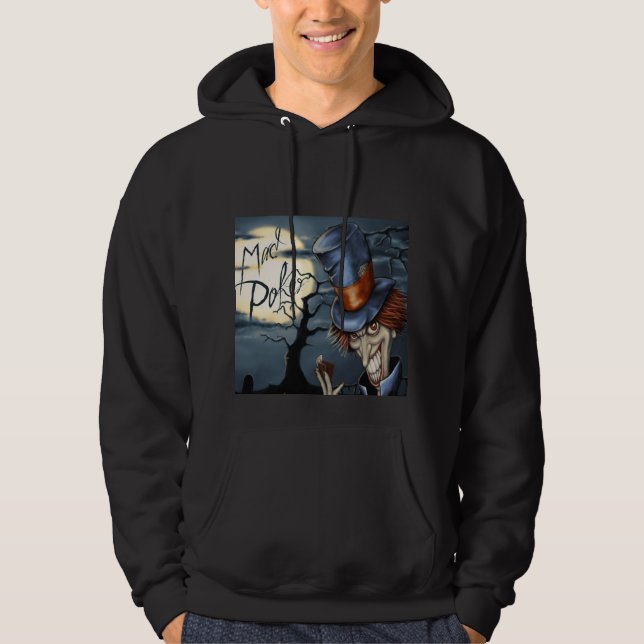 MAD Poker Halloween Pazzo Hoodie (Framsida)