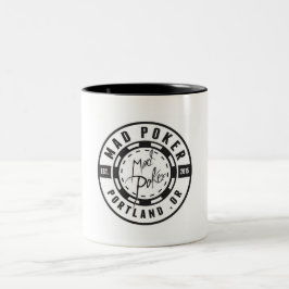 MAD Poker Logotyp Coffee Mugg