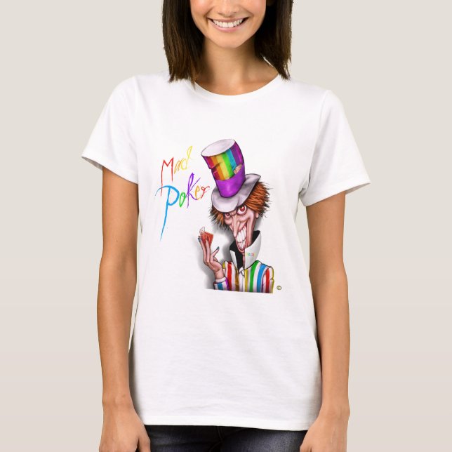 MAD Poker Pride Pazzo Women's T-Shirt (Framsida)
