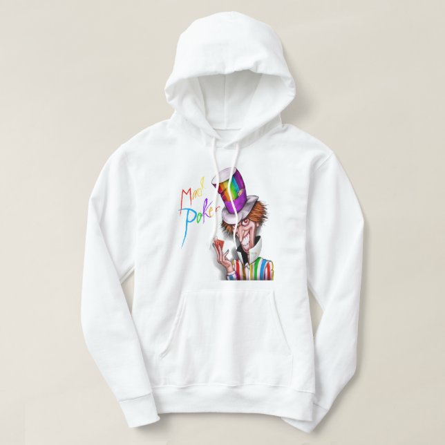 MAD Poker-Pridet Pazzo Hoodie (Design framsida)
