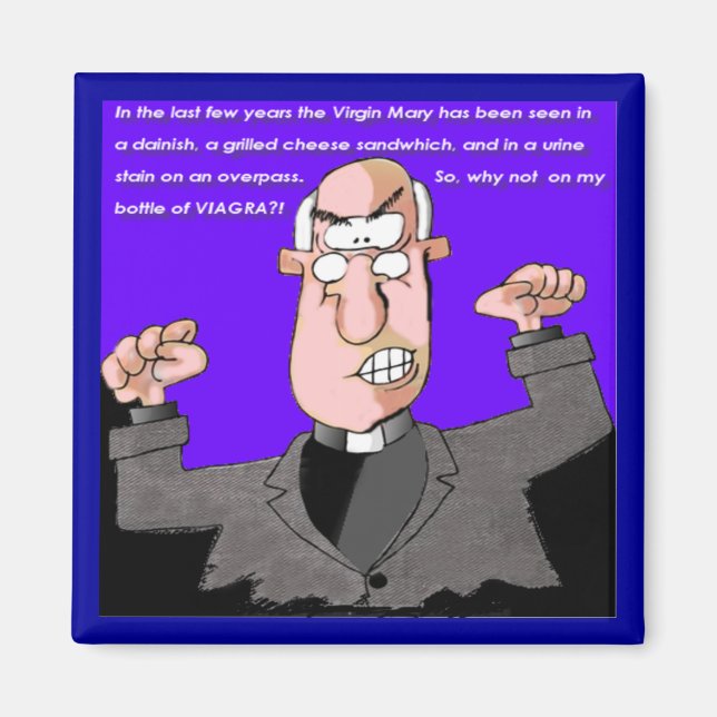 Mad preacher och Viagra Magnet (Framsidan)