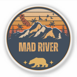 Mad River, Kalifornien Klistermärken