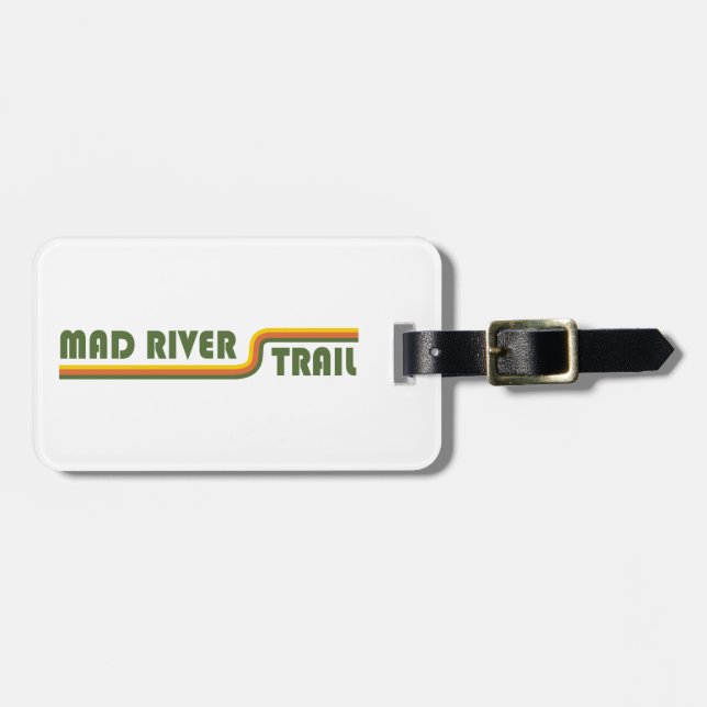 Mad River Trail Dayton Ohio Bagagebricka (Horisontell Framsida)