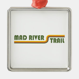 Mad River Trail Dayton Ohio Julgransprydnad Metall