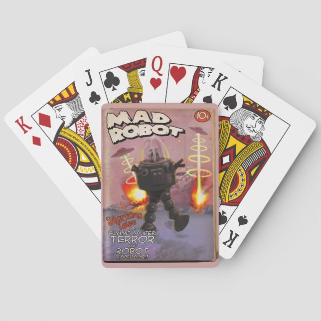Mad Robot Pulp Cover Kortlek (Baksidan)